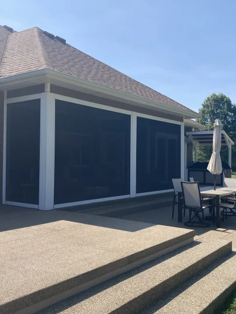 Patio USA Roll Up Screen System